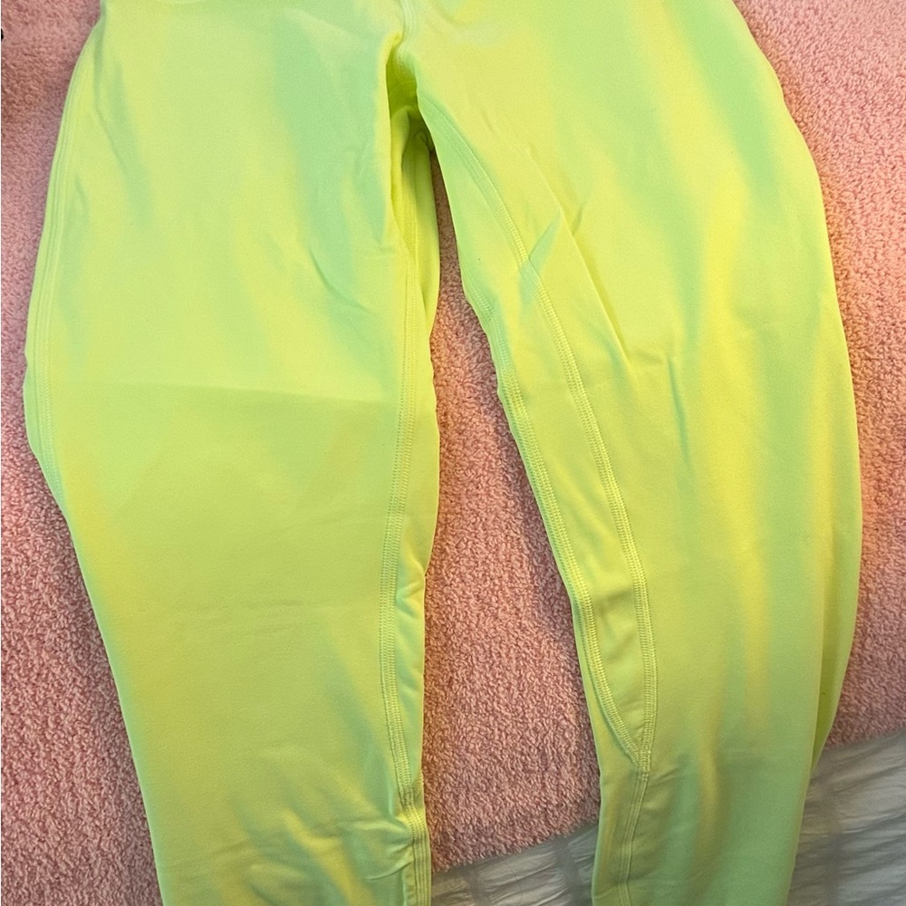 Bright Yellow Leggings